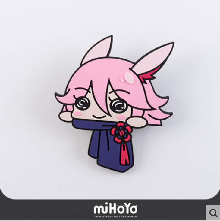 Rubber Badge Yae Sakura - Honkai Impact 3rd