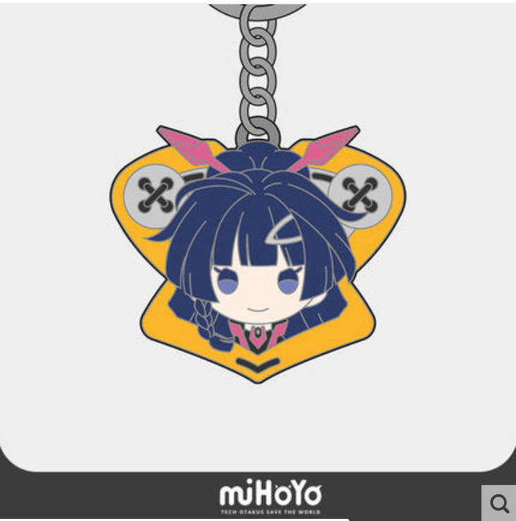 Metal Keychain Raiden Mei - Honkai Impact 3rd