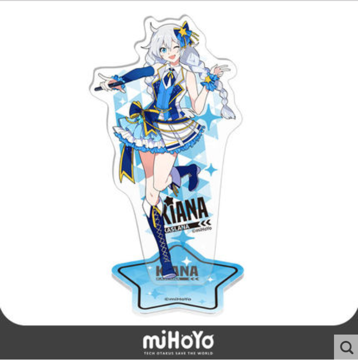 Kiana Kaslana Idol Ver. Acrylic Stand (10cm) - Honkai Impact 3rd