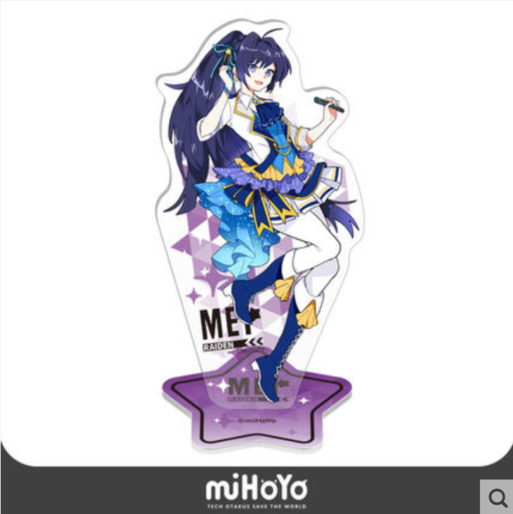 Raiden Mei Idol Ver. Acrylic Stand (10cm) - Honkai Impact 3rd