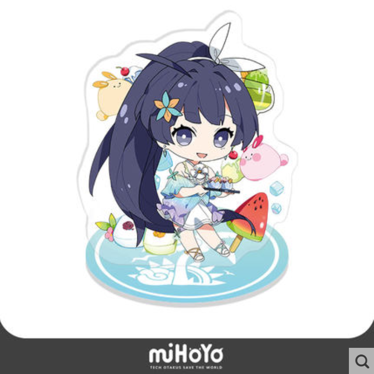 Acrylic Stand Raiden Mei Summer Memories - Honkai Impact 3rd