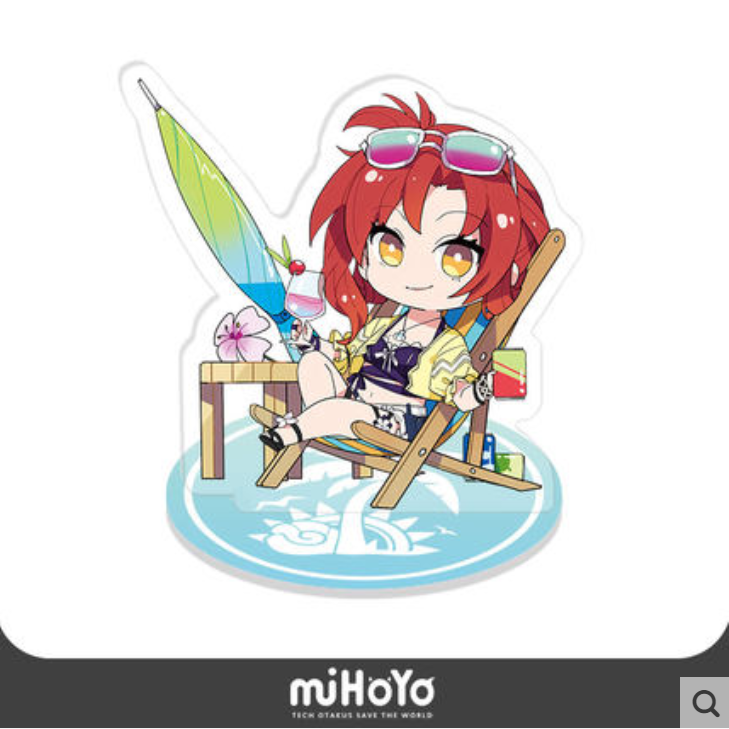 Acrylic Stand Himeko Murata Summer Memories - Honkai Impact 3rd