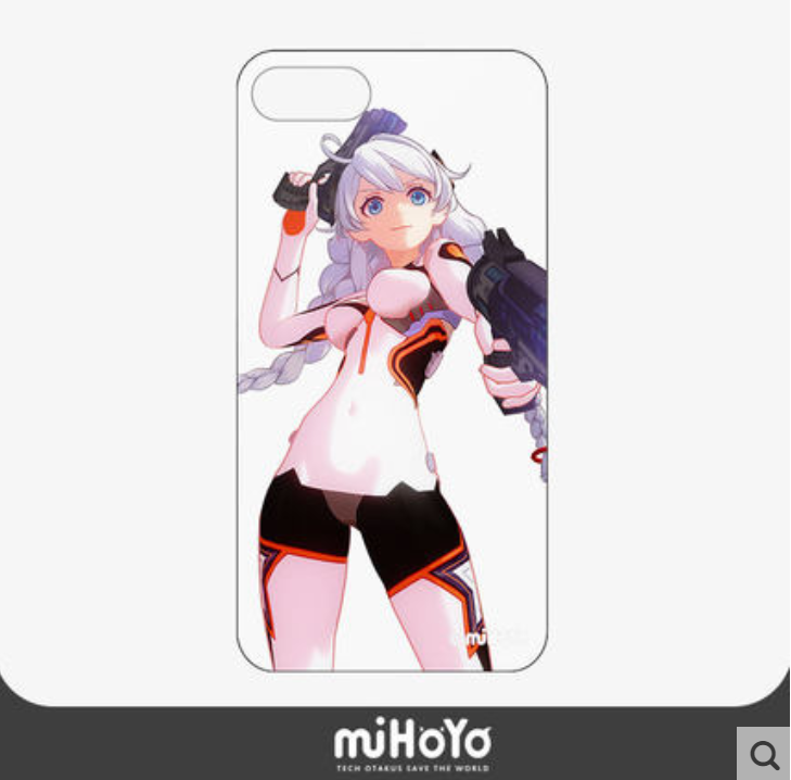 IPhone Case Kiana Kaslana White Comet - Honkai Impact 3rd (6/6S/6P/6SP/7/8/X)
