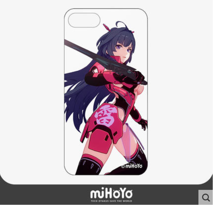 IPhone Case Raiden Mei Crimson Impulse - Honkai Impact 3rd(6/6S/6P/6SP/7/8/X)