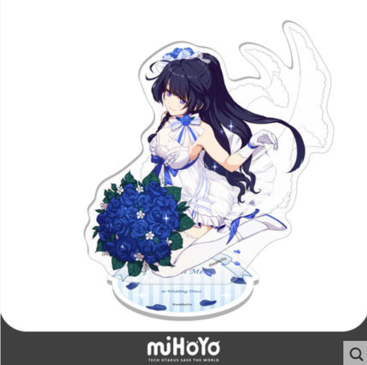 Acrylic Stand Raiden Mei Wedding - Honkai Impact 3rd