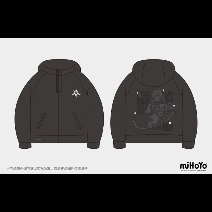 Hoodie Jacket Hersscher Of the Void - Honkai Impact 3rd [Size XS,S,M,L]