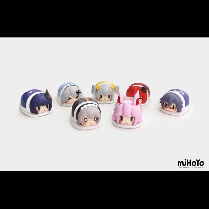 Mini Figure Set of 6 - Honkai Impact 3rd (Bonus Fu Hua)