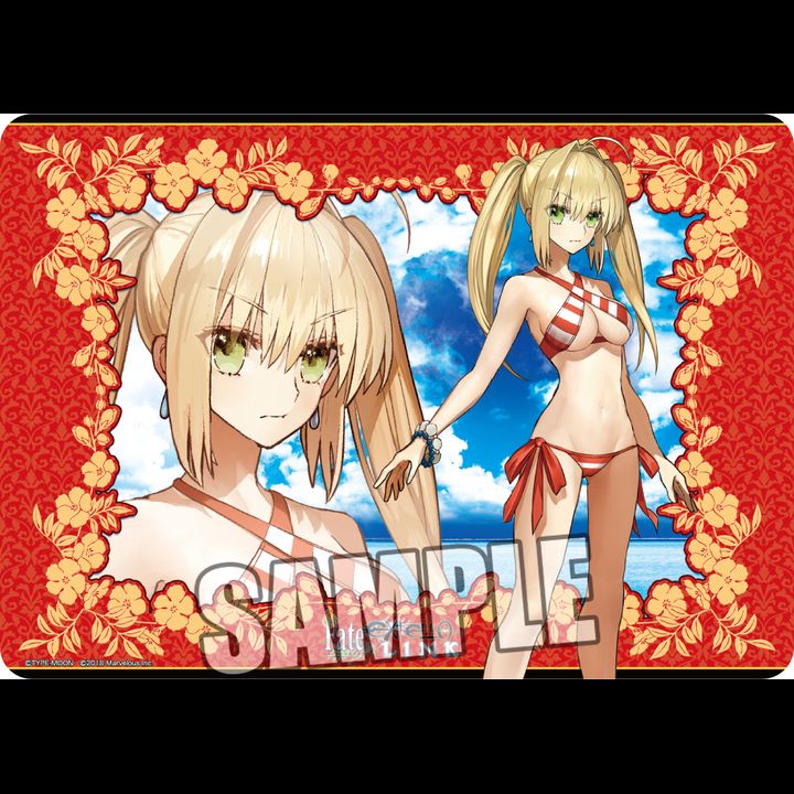Character Rubber Mat Fate/EXTELLA LINK Nero Claudius Passion Bikini Ver.