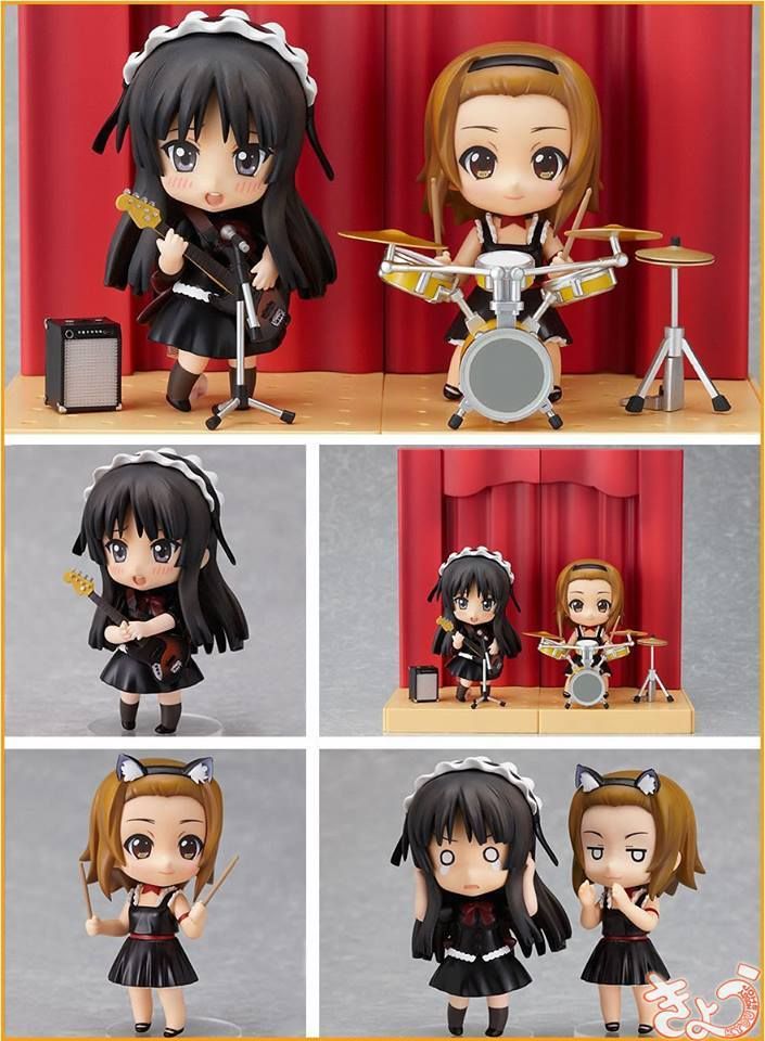 Nendoroid Akiyama Mio & Tainaka Ritsu - Live Stage Ver. Set