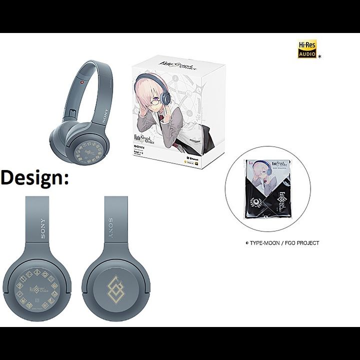FGO Design h.ear on 2 Mini Wireless (WH-H800) Fate - Grand Order Edition 