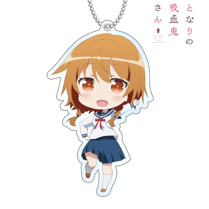 Ms. Vampire who lives in my neighborhood Deformed Big Acrylic Key Chain Natsuki Hinata