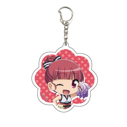 Deka Acrylic Key Chain Anima Yell! 05 Ushiku Kana (SD)