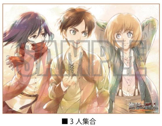 Attack on Titan Blanket Three Group