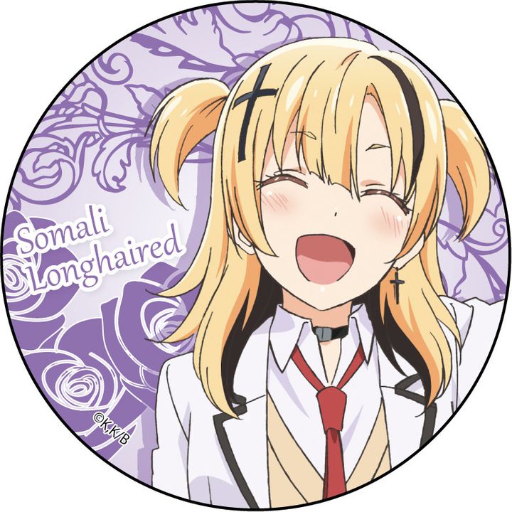 Juliet of Boarding School Can Badge Somali Longhaired Ver. 3