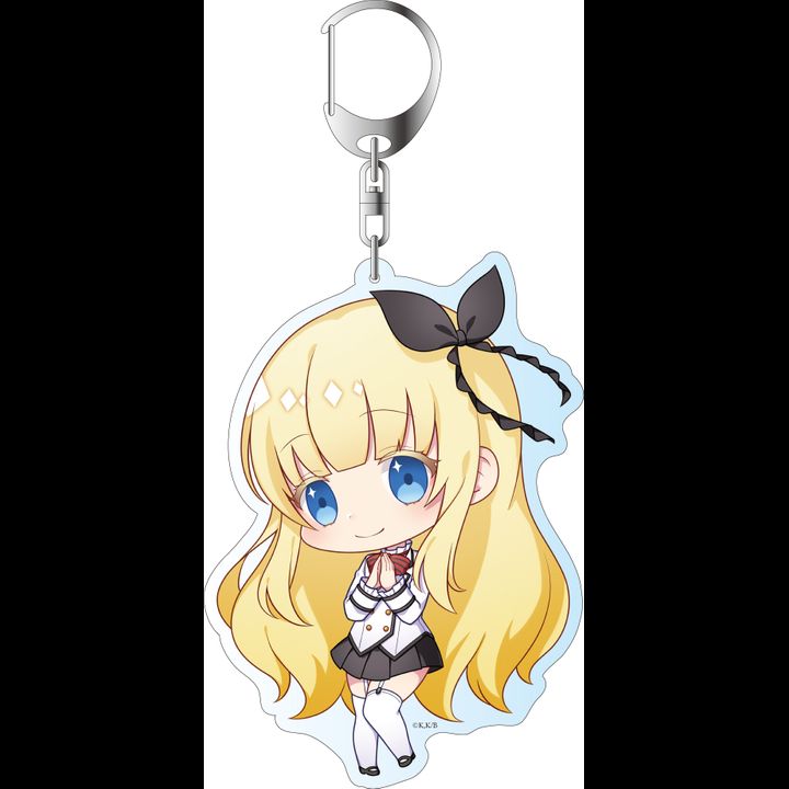 Juliet of Boarding School Deka Key Chain Juliet Persia Deformed Ver.