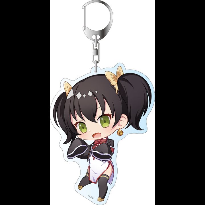 Juliet of Boarding School Deka Key Chain Wang Kochou Deformed Ver.