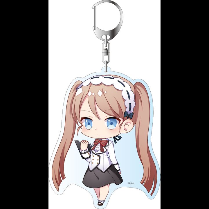 Juliet of Boarding School Deka Key Chain Anne Sieber Deformed Ver.