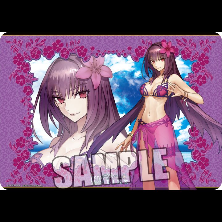 Character Rubber Mat Fate/EXTELLA LINK Scathach Beach Crisis Ver.