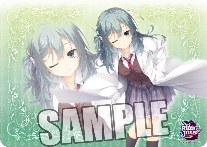 Character Rubber Mat RIDDLE JOKER Shikibe Mayu