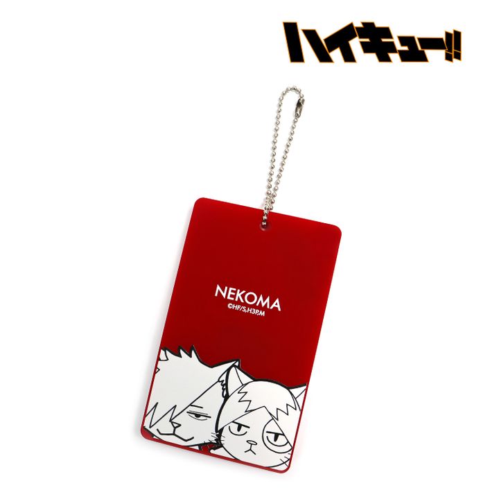 Haikyu!! Kuroo Cat & Kenma Cat Acrylic Pass Case