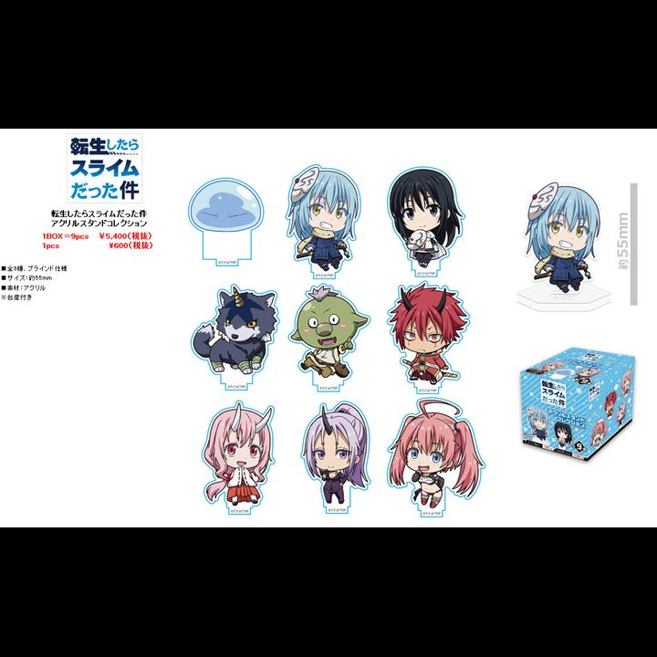 That Time I Got Reincarnated as a Slime Acrylic Stand Collection [Set of 9]