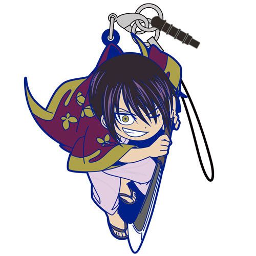 Gintama Takasugi Shinsuke Tsumamare Strap Rakuyou Kessen Ver.