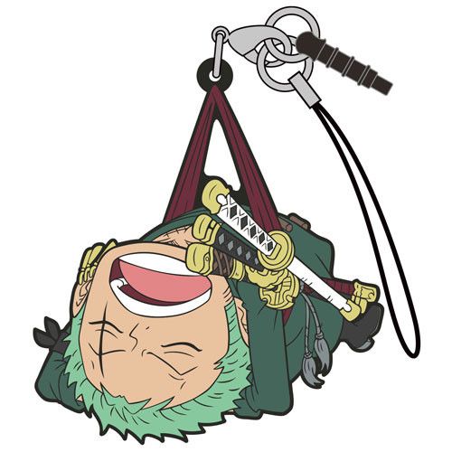 One Piece Zoro Tsumamare Strap Inemuri Ver.