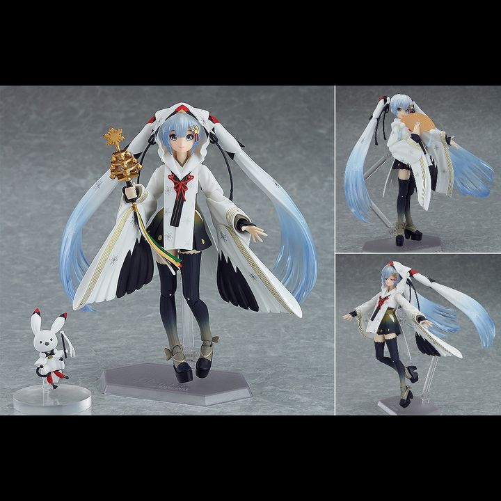 figma Snow Miku 2018 Crane Priestess