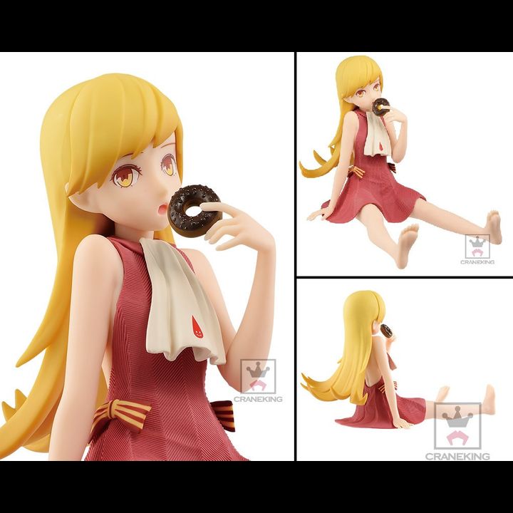 EXQ Figure Oshino Shinobu - Osuwari (12cm)