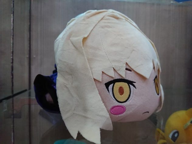Mega Jumbo Nesoberi Nuigurumi Plush Saber Alter (40x22cm)