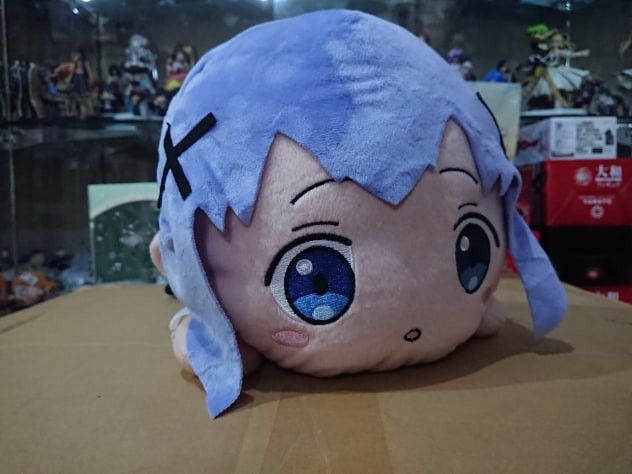 Mega Jumbo Nesoberi Nuigurumi Plush Chino (40x22cm)