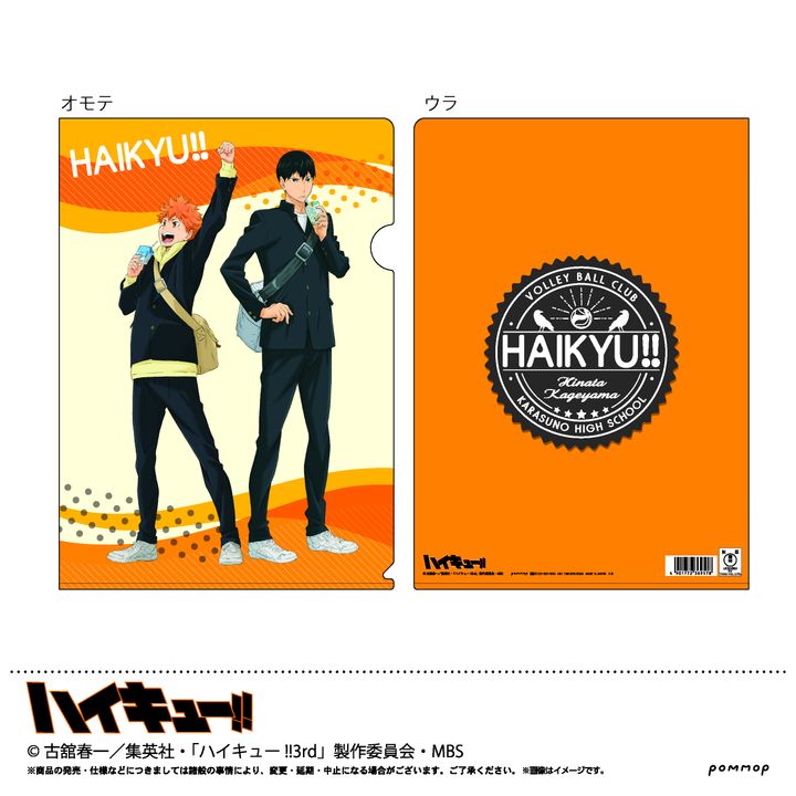 Haikyu!! Clear File A Hinata, Kageyama U91 19B 028