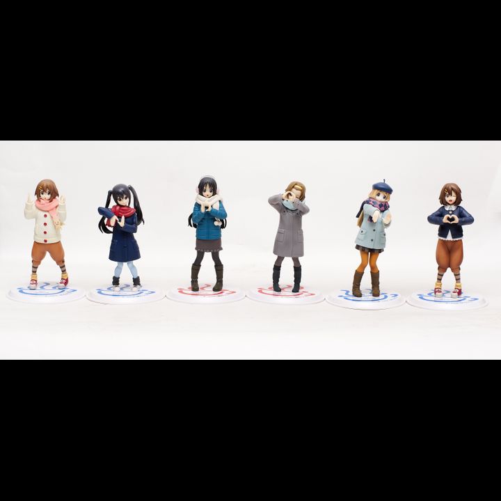 [SET OF 5] PVC Yui, Mio, Ritsu, Azusa, Ritsu - London Ver.