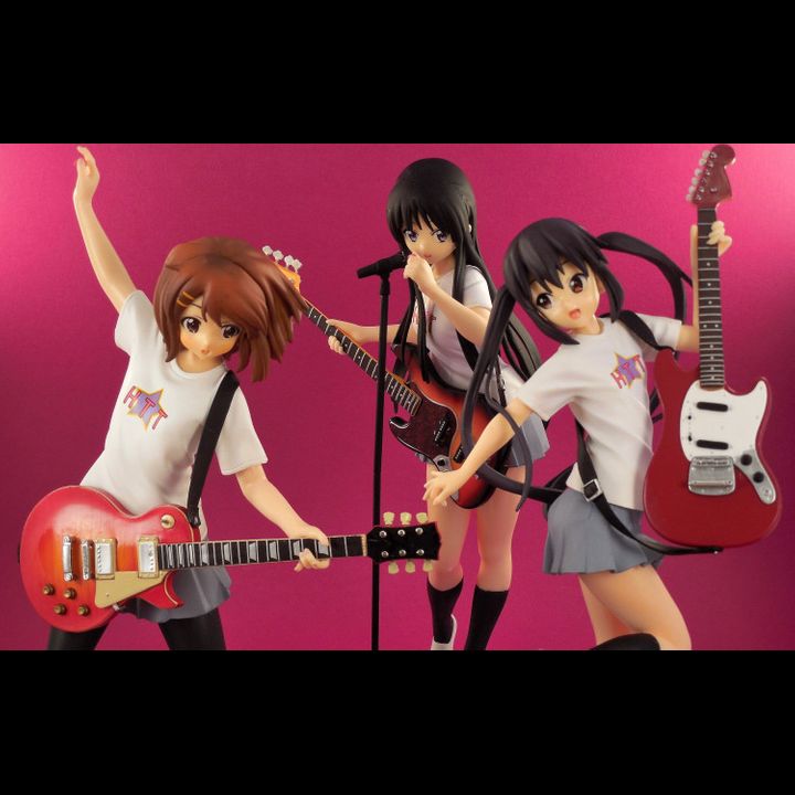 [SET OF 3] PVC Yui, Mio, Azusa - K-ON!