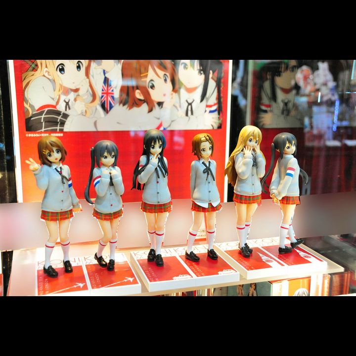 [SET OF 6] PVC Yui, Mio, Ritsu, Azusa, Azusa Ver.2, Ritsu - Gray Style HTT