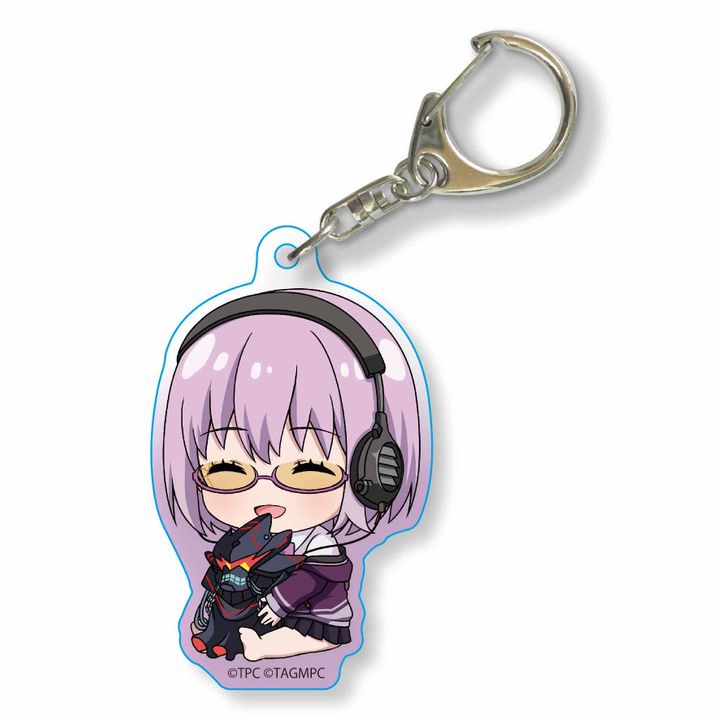 SSSS.Gridman GyuGyutto Acrylic Key Chain Shinjo Akane (Glasses)