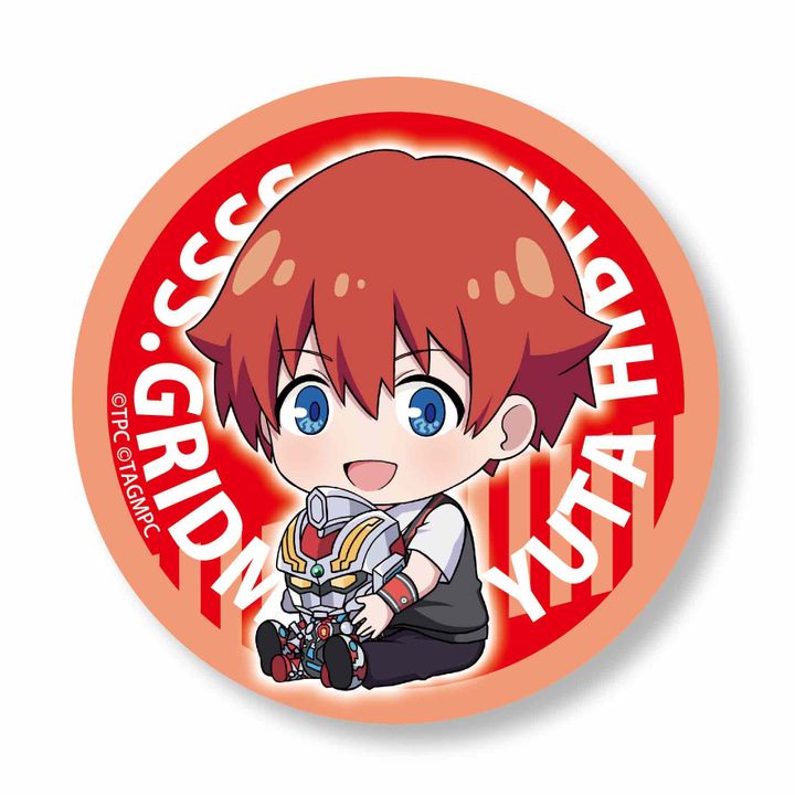 SSSS.Gridman GyuGyutto Can Badge Hibiki Yuta