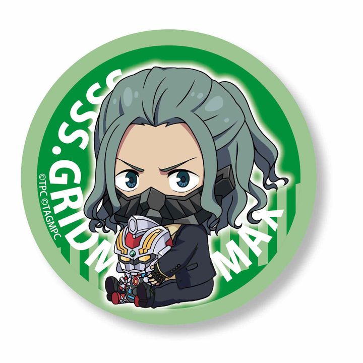 SSSS.Gridman GyuGyutto Can Badge Max