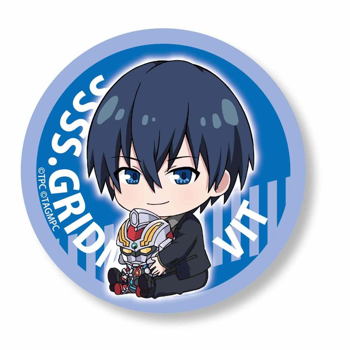 SSSS.Gridman GyuGyutto Can Badge Vit