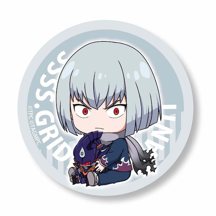 SSSS.Gridman GyuGyutto Can Badge Anti