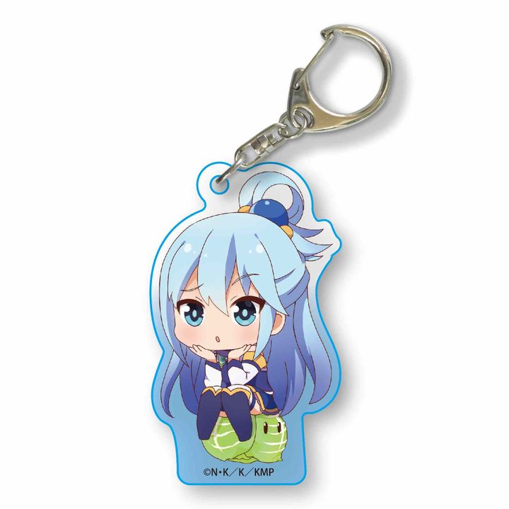 Kono Subarashii Sekai ni Shukufuku wo! Kurenai Densetsu Nayamun Acrylic Key Chain Aqua