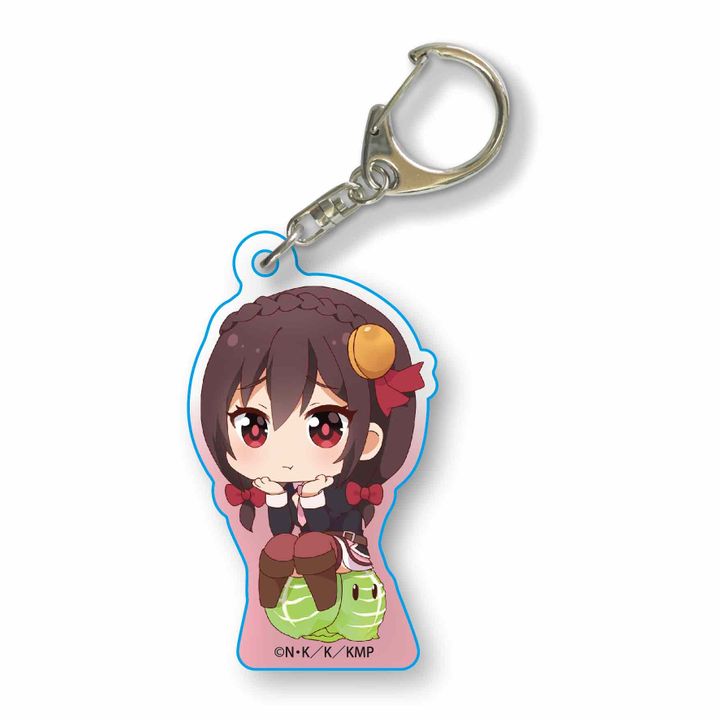 Kono Subarashii Sekai ni Shukufuku wo! Kurenai Densetsu Nayamun Acrylic Key Chain Yunyun