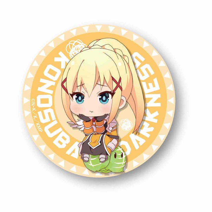 Kono Subarashii Sekai ni Shukufuku wo! Kurenai Densetsu Nayamun Can Badge Darkness