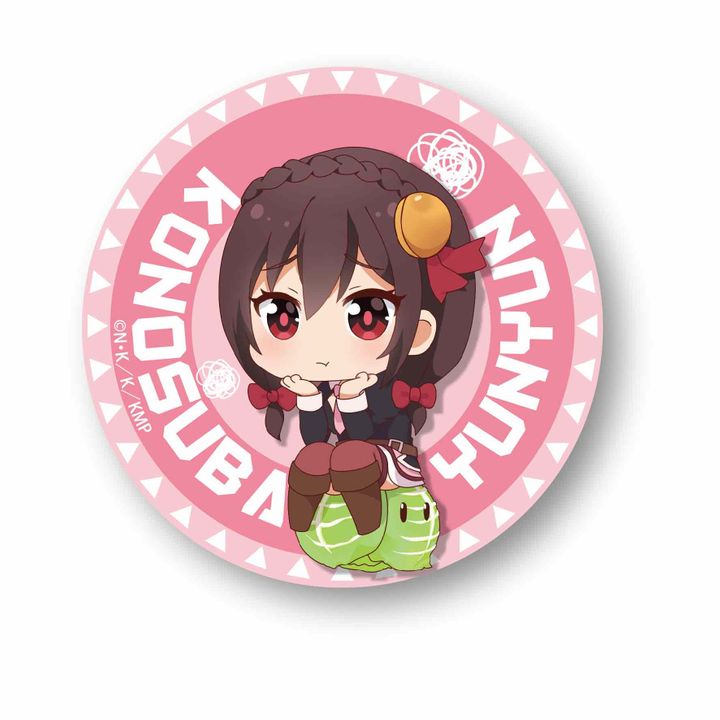 Kono Subarashii Sekai ni Shukufuku wo! Kurenai Densetsu Nayamun Can Badge Yunyun