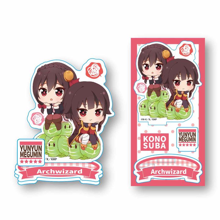 Kono Subarashii Sekai ni Shukufuku wo! Kurenai Densetsu Nayamun Acrylic Figur Yunyun & Megumin