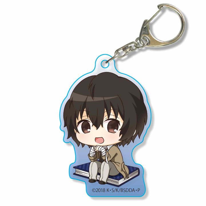 Bungou Stray Dogs DEAD APPLE Nayamun Acrylic Key Chain Dazai Osamu