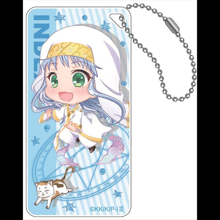 To Aru Majutsu no Index III Pop-chara Domiterior Key Chain Index