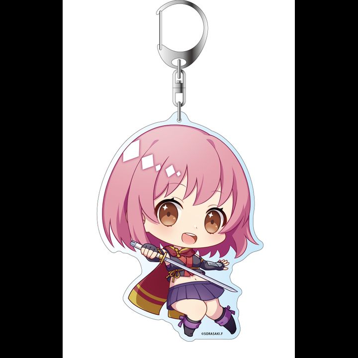 Release The Spyce Deka Key Chain Minamoto Momo Deformed Ver. 2