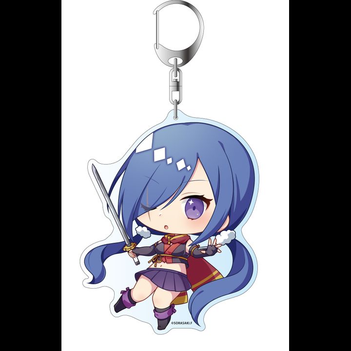 Release The Spyce Deka Key Chain Hanzomon Yuki Deformed Ver. 2