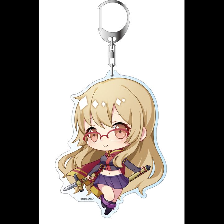 Release The Spyce Deka Key Chain Aoba Hatsume Deformed Ver. 2
